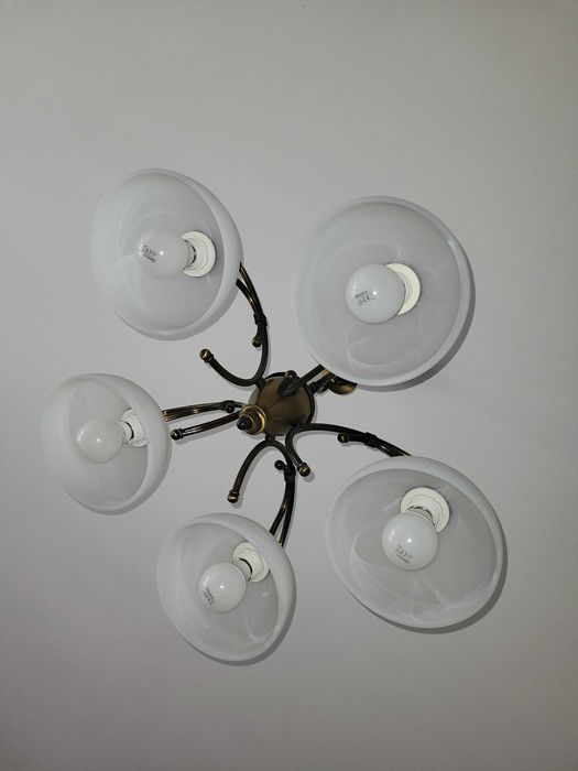 Zestaw lampa plus dwa kinkiety