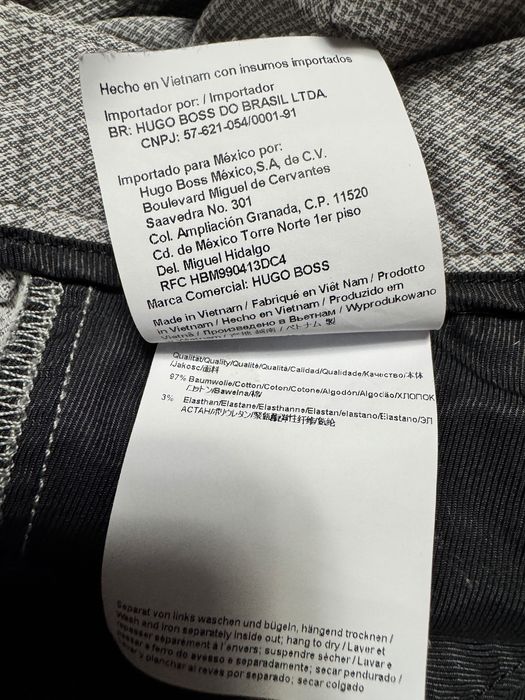 Брюки  Hugo Boss .