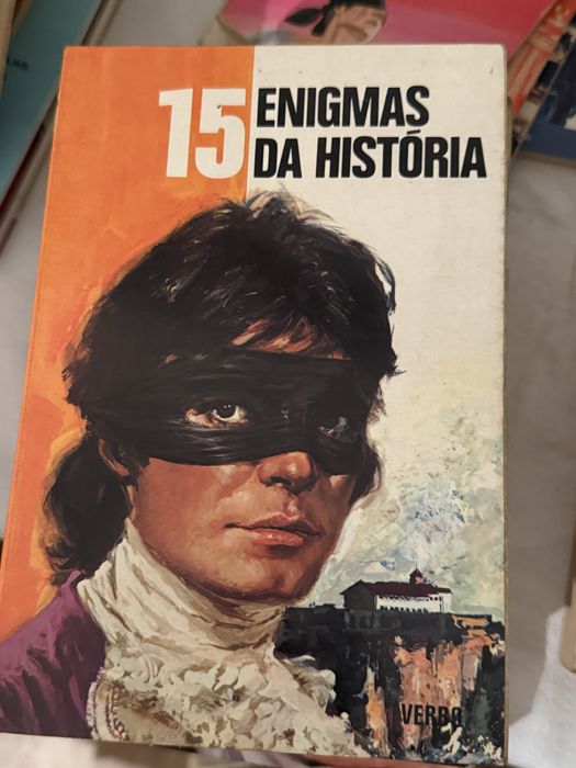 Lote de 9 Livros da Coleção Série 15 - Editorial Verbo (Anos 80)