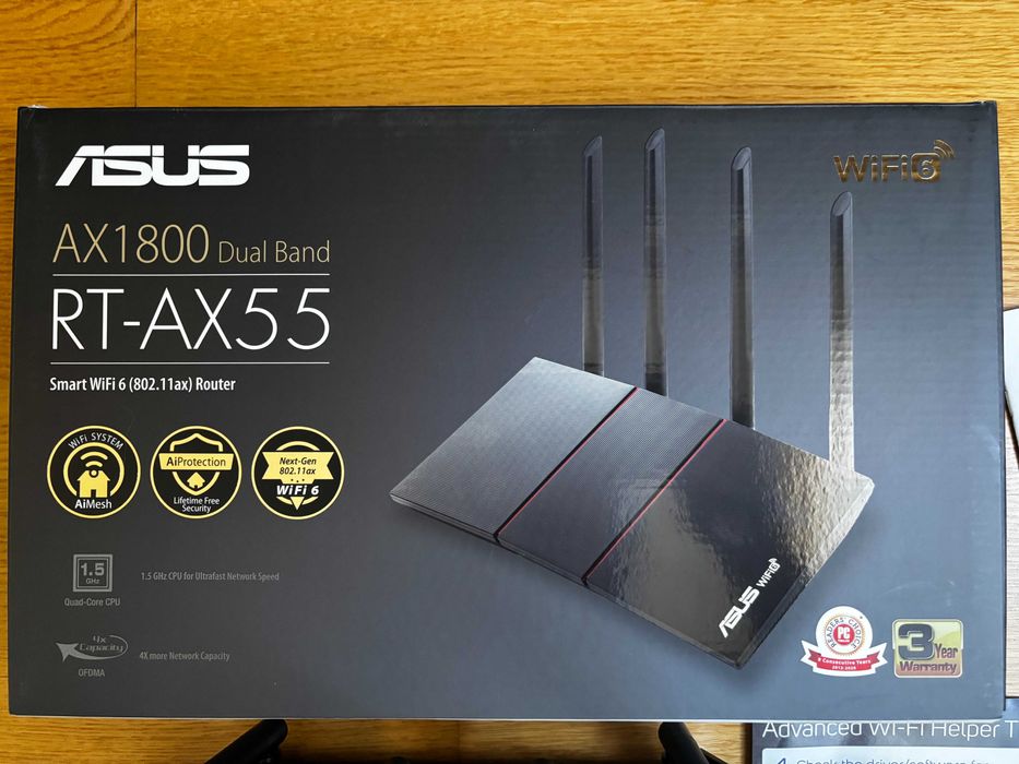 Router Wifi 6 Asus RT-AX55