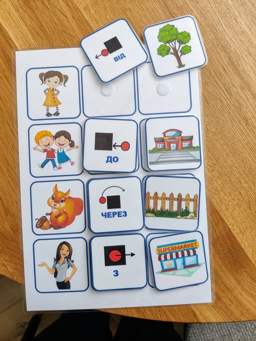 Фразовий конструктор з  прийменниками, конструктор речення