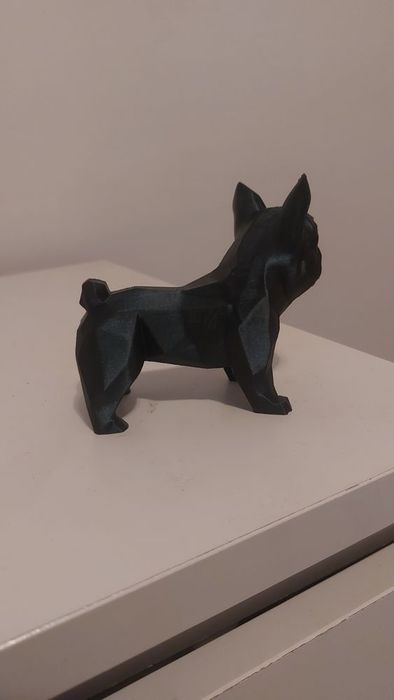 Estátua de Bulldog Francês ou Pug  - Impressão 3D