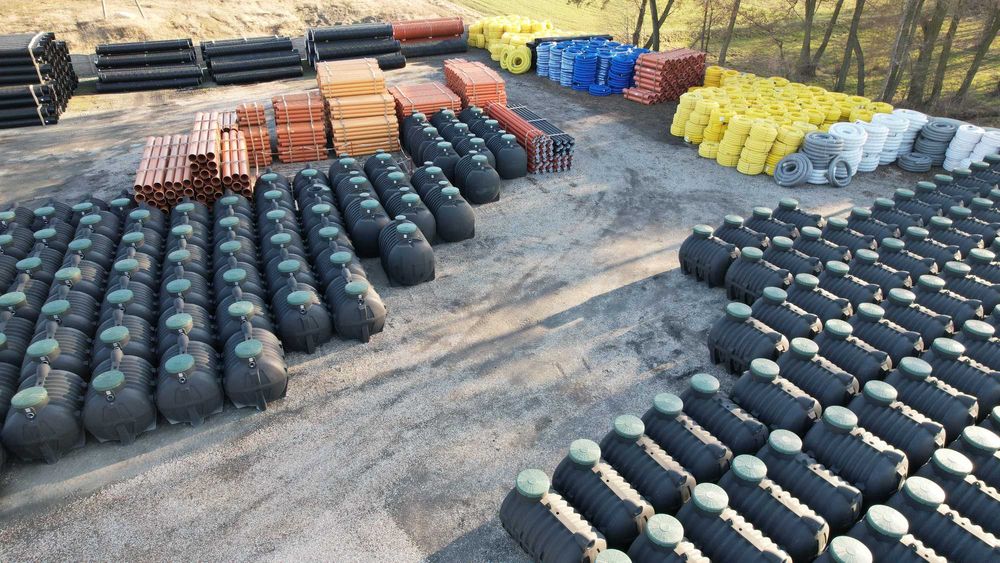 Oczyszczalnia ekologiczna Tunelowa 2000l 10 Tuneli