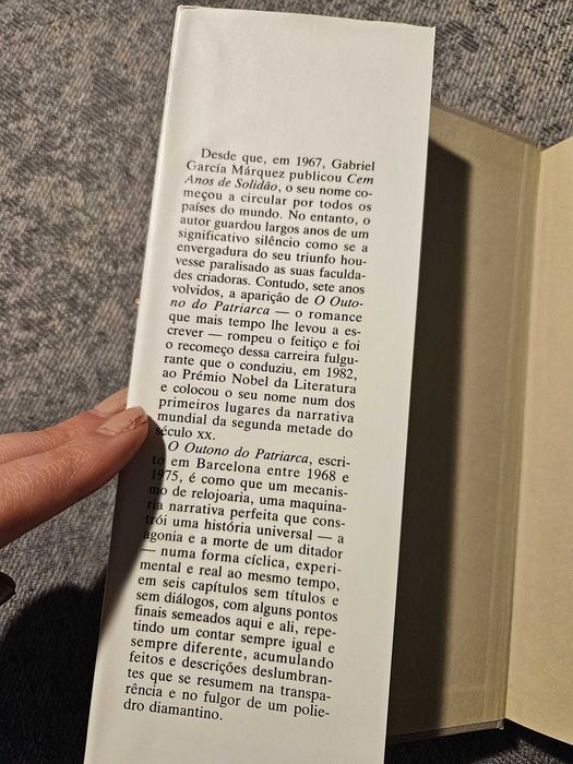 O Outono do Patriarca, de Gabriel García Marquez, Círculo de Leitores