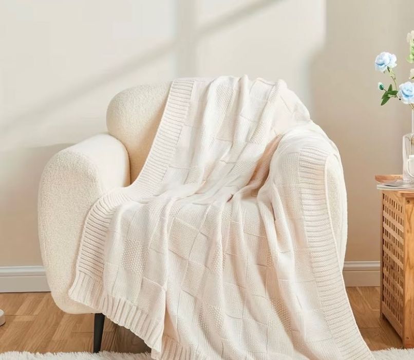 Sweterkowy kocyk 160x130cm