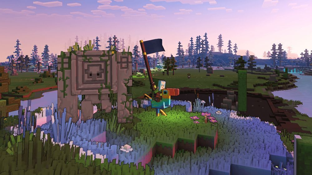 Minecraft Legends - Deluxe Edition PL (PS4) Gra nowa w folii