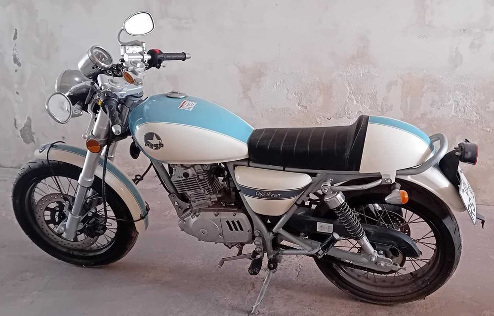 Mash Café Racer Blue 125cc | 2016 | Apenas 479 Km
