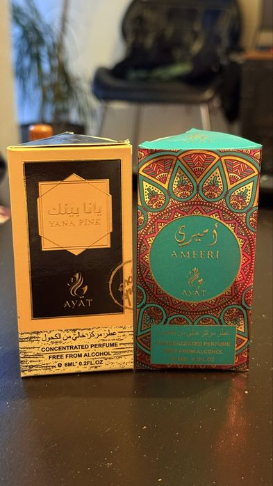 Perfume árabe óleo roll-on Yana Pink
