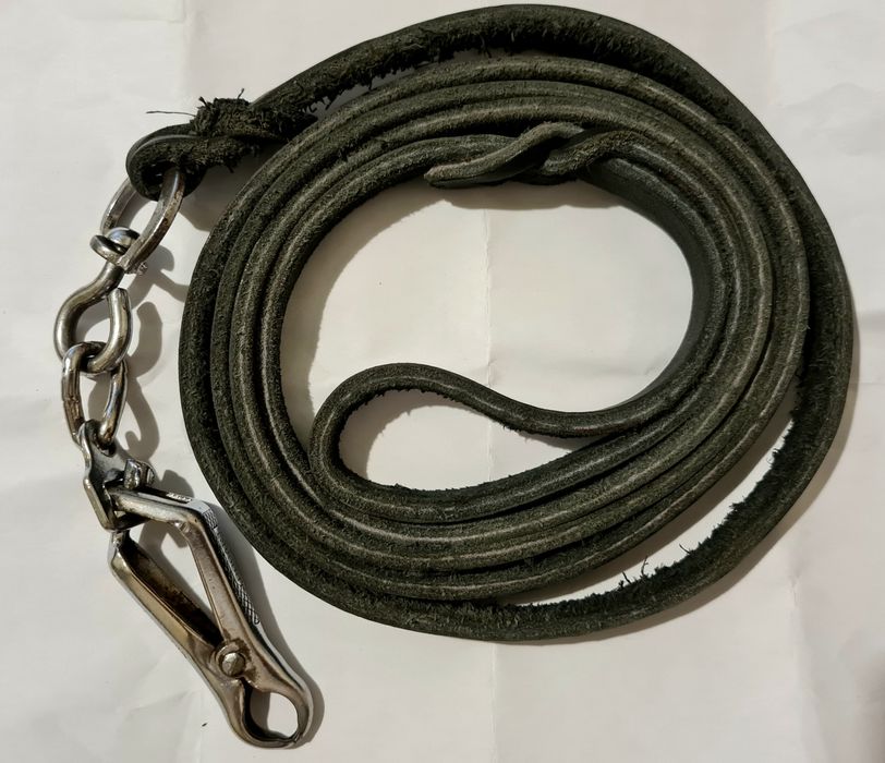 Поводки- ринговки из натуральной кожи