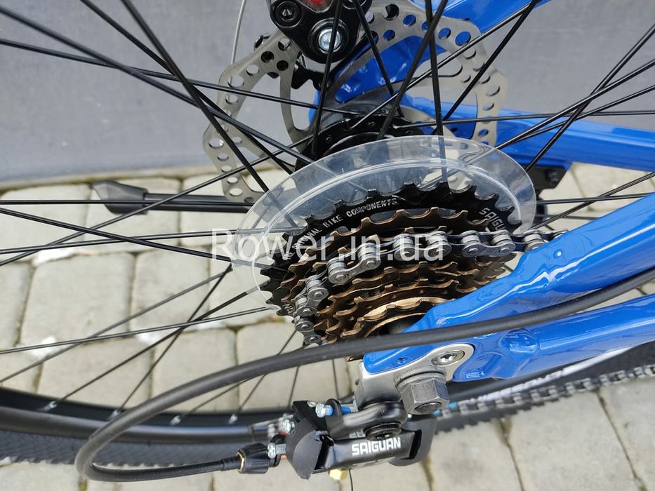 Акція! Алюмінієвий велосипед Crossbike Lion 27.5" рама-17" 2025 blue