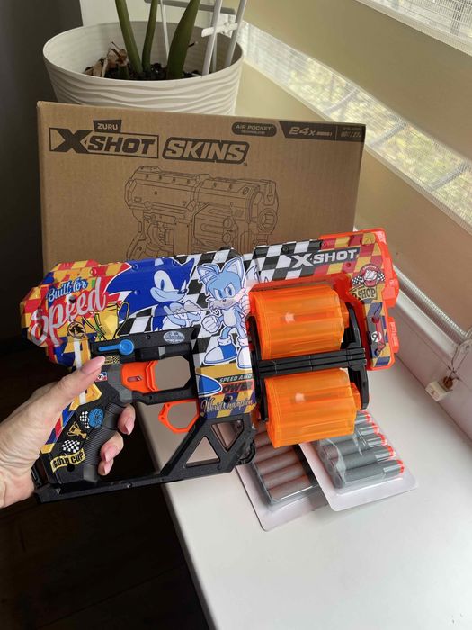 Nerf X-shot швидкострільний бластер