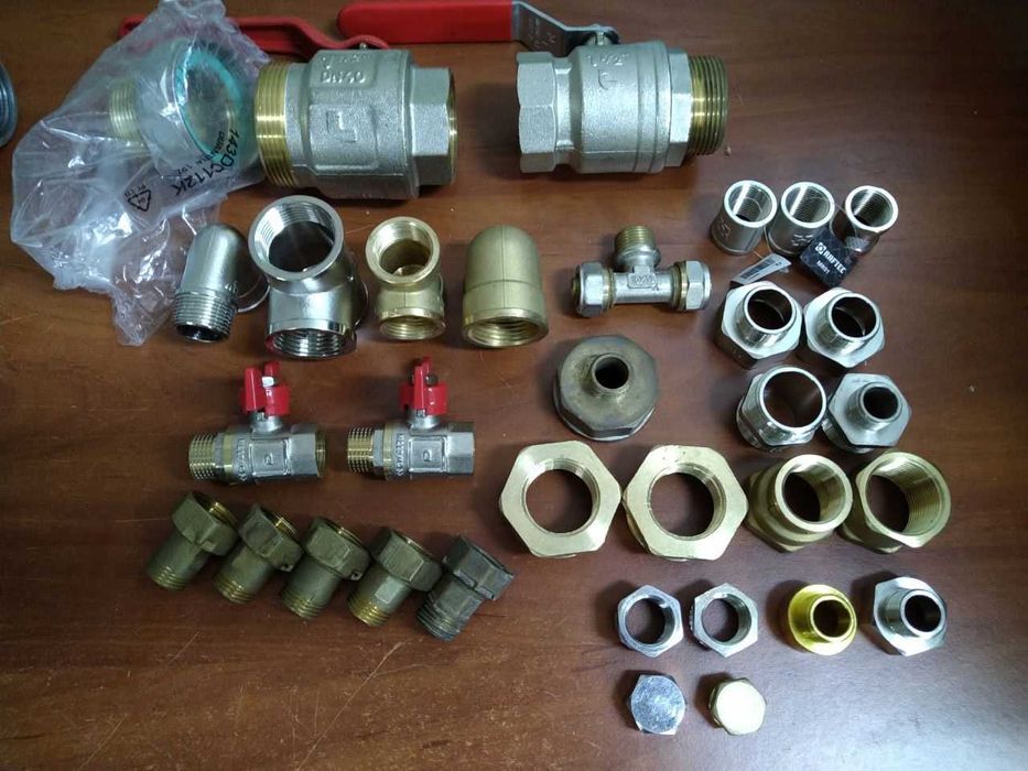 ЗАЛИШКИ Rehau сталь чавун латунь ніппель футорка перехід труби PP-R