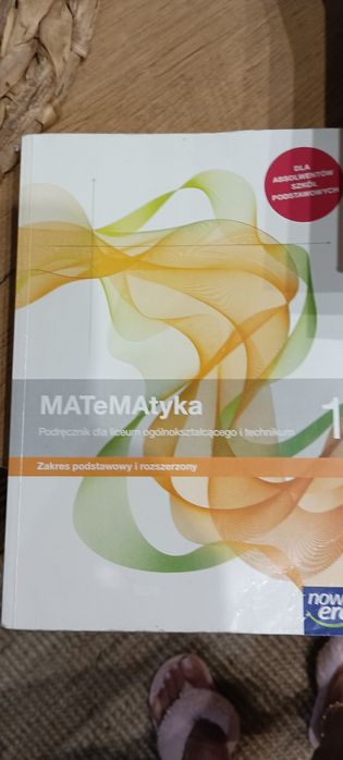 Matematyka podręcznik do liceum i technikum 1
