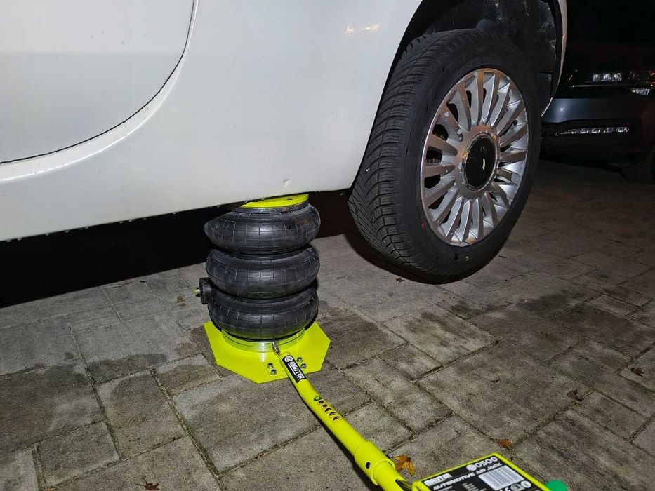 NOWY Podnośnik Pneumatyczny Bałwanek 3.5T Samochodowy 15-40cm