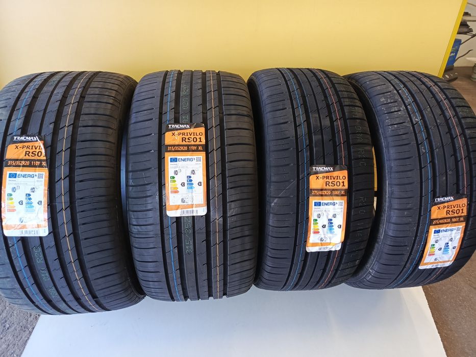 Opony letnie NOWE TRACMAX 2+2 szer. BMW X5 X6 20"