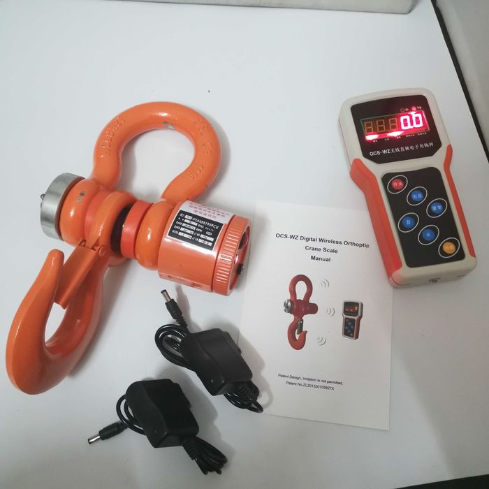 Кранові ваги з пультом та радіоканалом, динамометр від 500кг до 50т