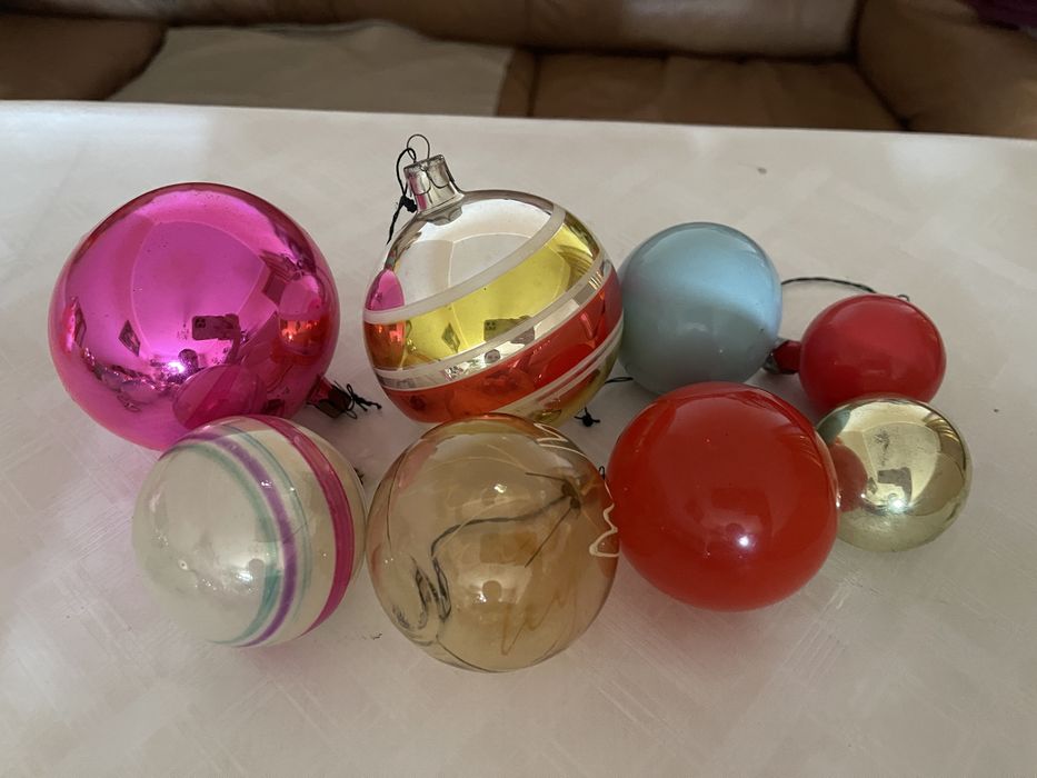 Елочные игрушки СССР