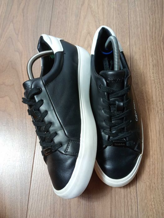 Calvin Klein skórzane sneakersy 40