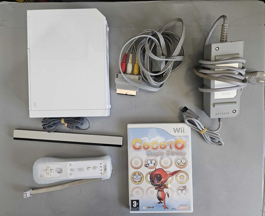 Nintendo Wii completa com jogo