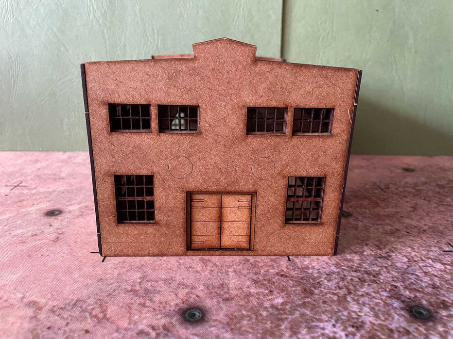 Makieta fabryki w skali 1/100