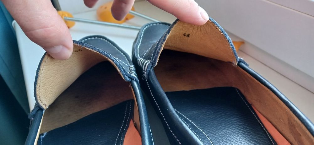 Мокасини туфлі чоловічі шкіряні SLAM Італія