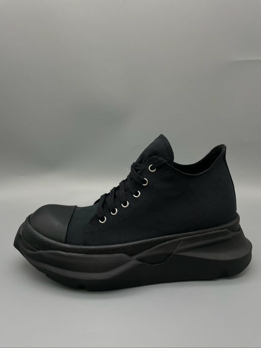 Нові Кеди Rick Owens Abstract Low Black DRKSHDW/Преміум якість! 1:1