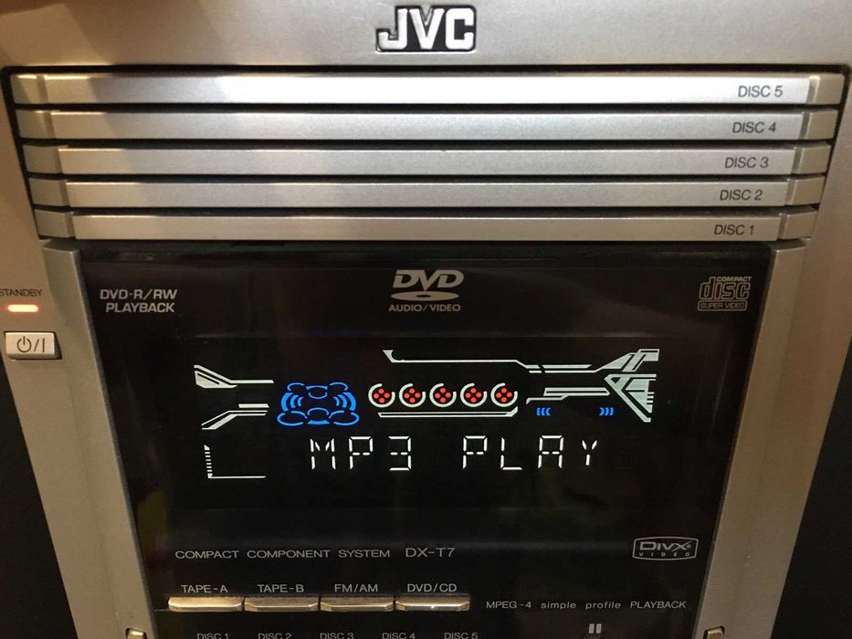 Аудиосистема. Музыкальный центр. Домашний кинотеатр JVC DX-T7 (JAPAN)