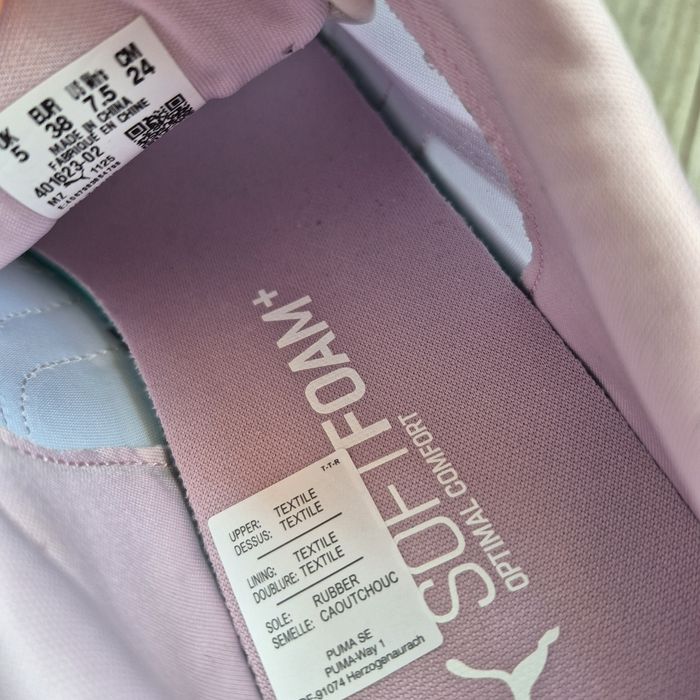 Кросівки Puma R78 Glance 38 (5UK) 24 Cool Light Gray