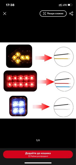 Для вантажівок причепів задній фонарь ліхтар освітлення мото