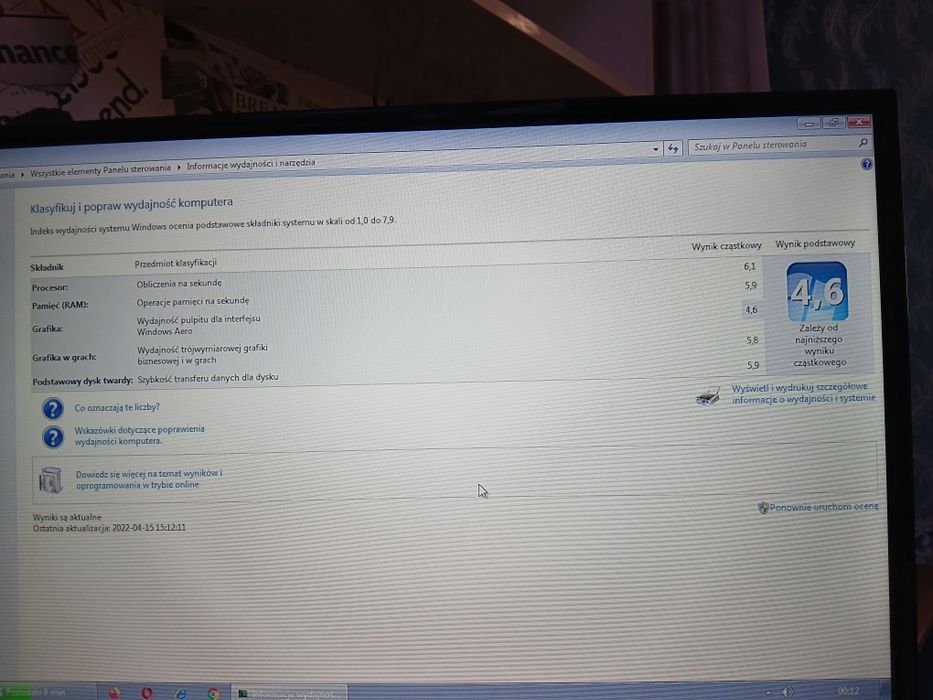 Laptop Samsung NP300E5C Win 7 hdd 500gb 4gb ram