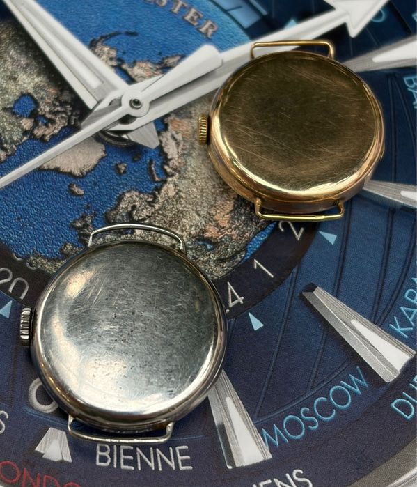 Zegarki Omega trench watch lata 20/30