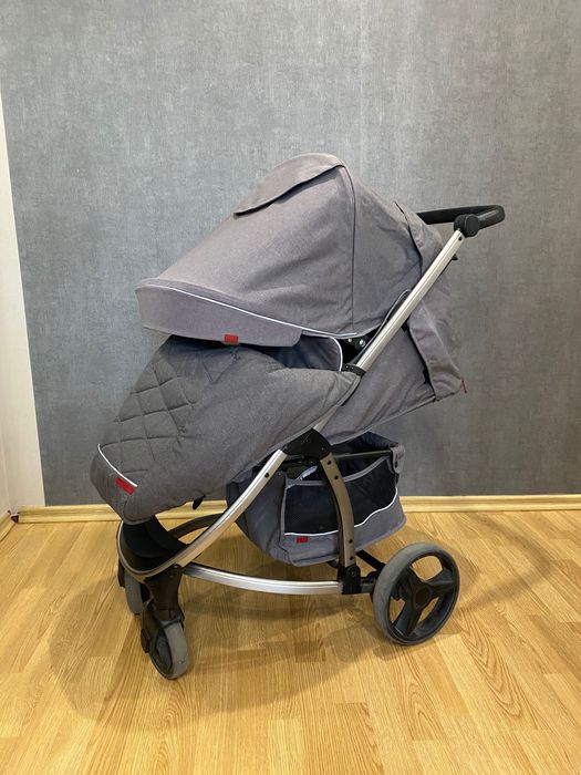 Коляска прогулянкова CARRELLO Vista CRL-5511 Shark Gray в льоні