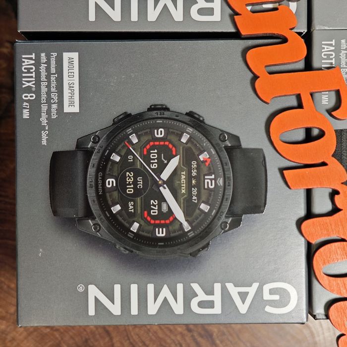 Garmin tactix 8 (47 мм) AMOLED з Applied Ballistics Ultra 010-03405-01
