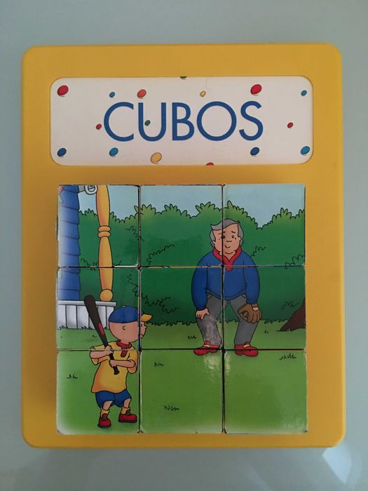 Jogo de cubos do Ruca - 9 cubos/6 imagens (portes incluídos)