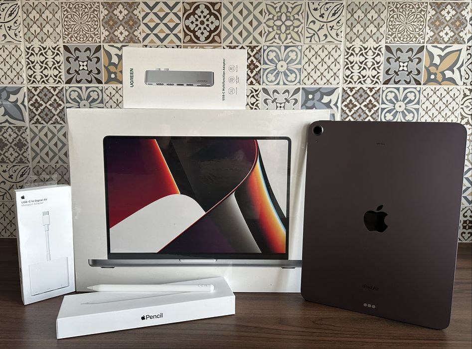 Apple MacBook Pro 2021 14,2" M1 Pro 16GB RAM 1TB Dysk macOS Srebrny US