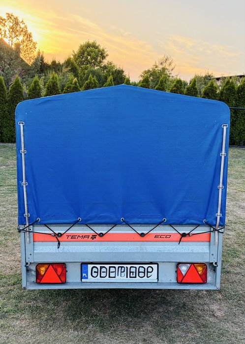 Przeczepa ŚWIDNIK Temared BOX 264 x 126 x 32  przyczepka Tema