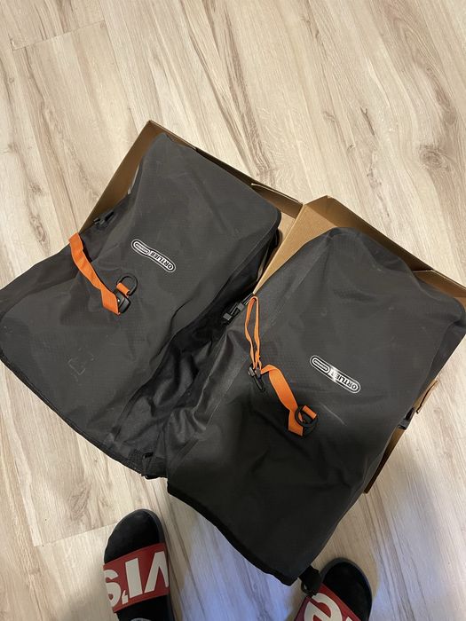 Sakwy Ortlieb Gravel Pack Ql 2.1 czarne,2 sztuki