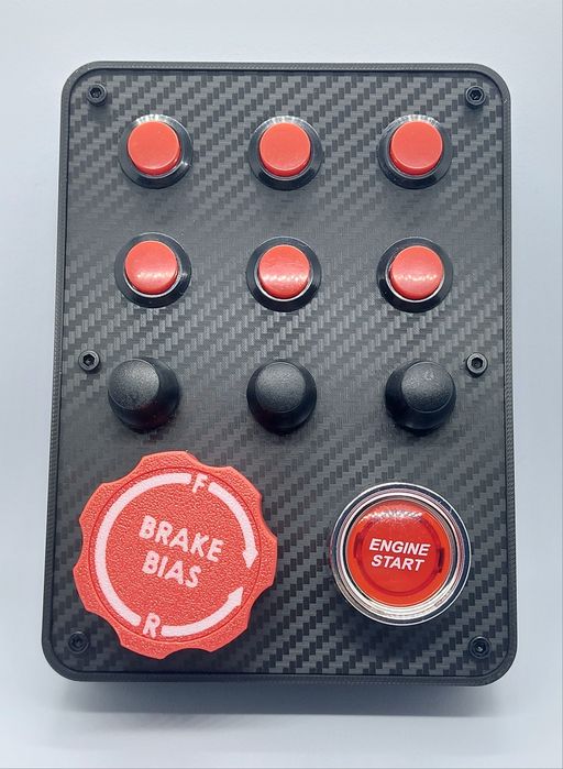 Button box para sim racing