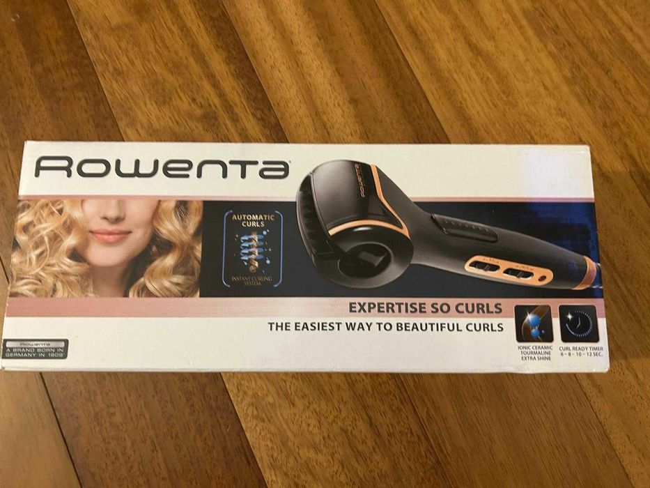 Encaracolador Automático Rowenta Expertise So Curls CF3710 – Novo!