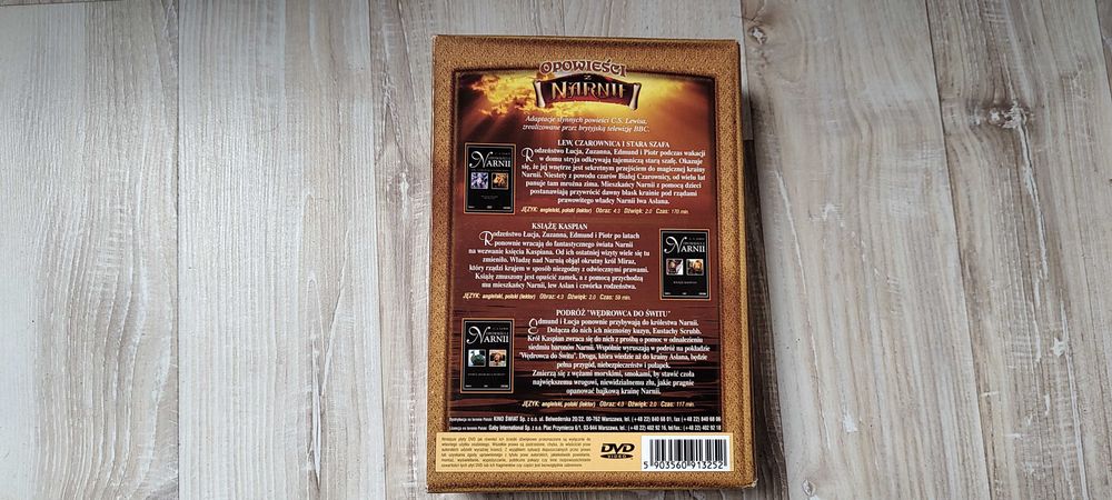 Opowieści z Narnii 1-3 Pakiet (3 DVD)