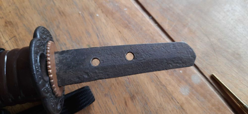 Miecz katana japoński samurajski wakizashi z okresu EDO