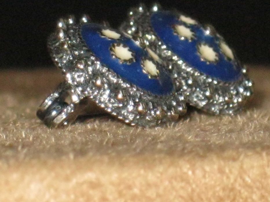 Alfinete Artesanal em Prata de lei Maciça 835`/..