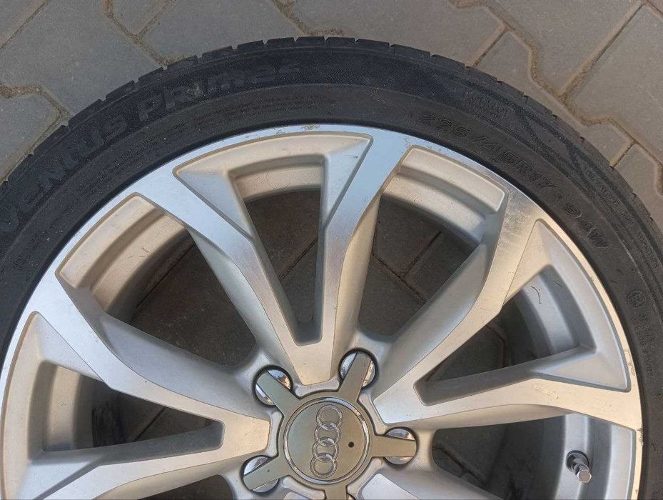 Felgi Audi 225/45/r17 ET35 ZAMIANA Renault Trafic Felgi +Opony