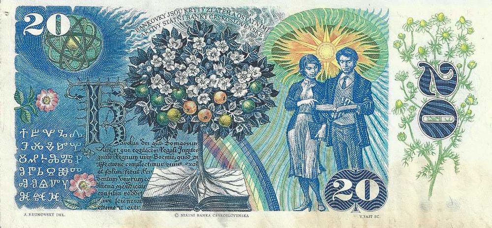 Notas antigas - Checoslováquia