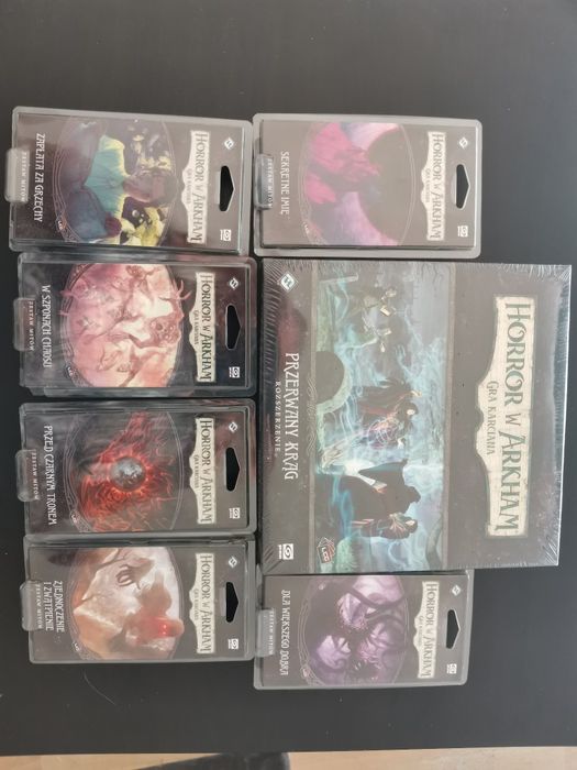 Horror w Arkham - przerwany krąg, stare wydanie, folia