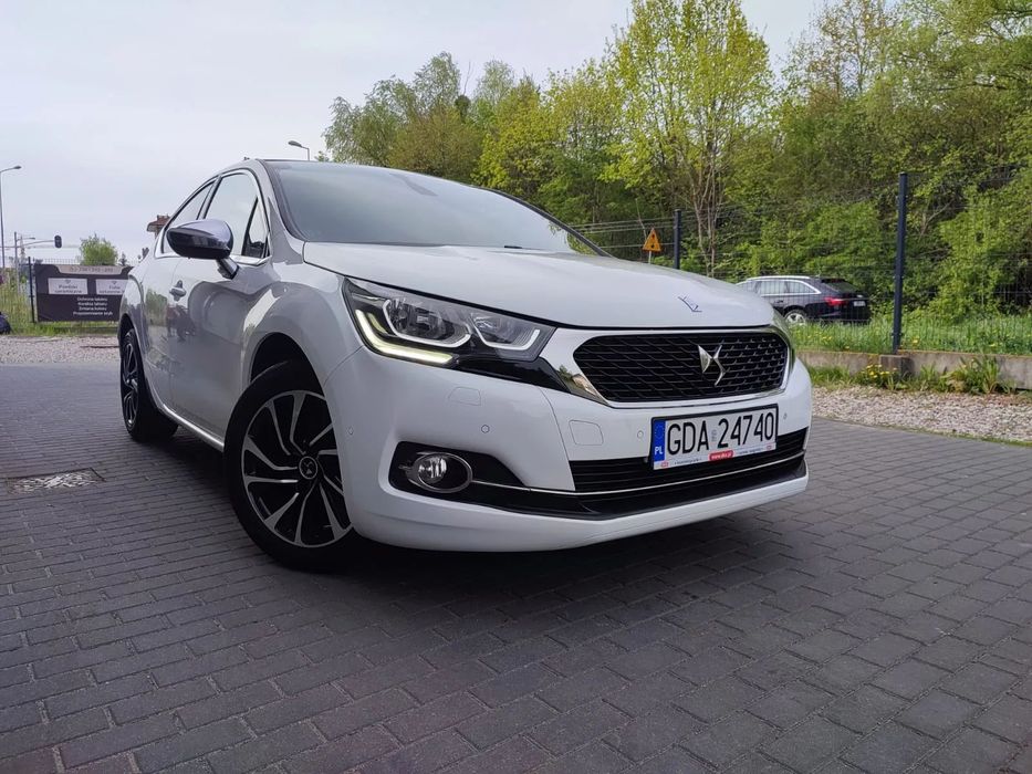 DS Automobiles DS 4 dynamiczny i niebanalny pojazd, pierwszy właściciel w Polsce.