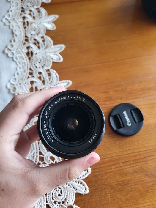 Canon 2000D + Objetiva Canon EF 18-55mm