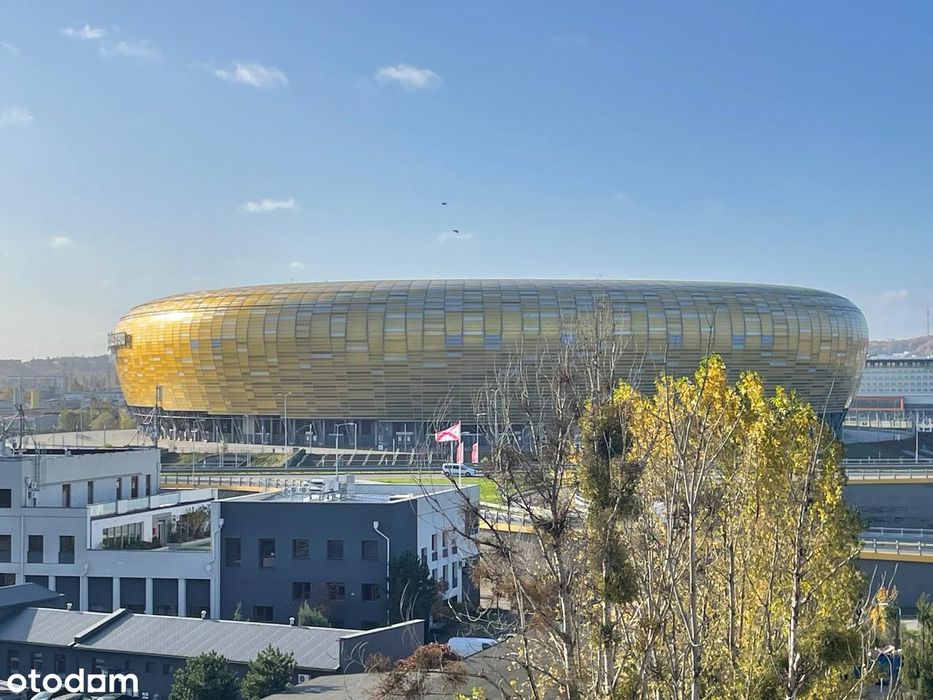 Właściciel wynajmie 2 pokojowe | Garaż | Widok na stadion