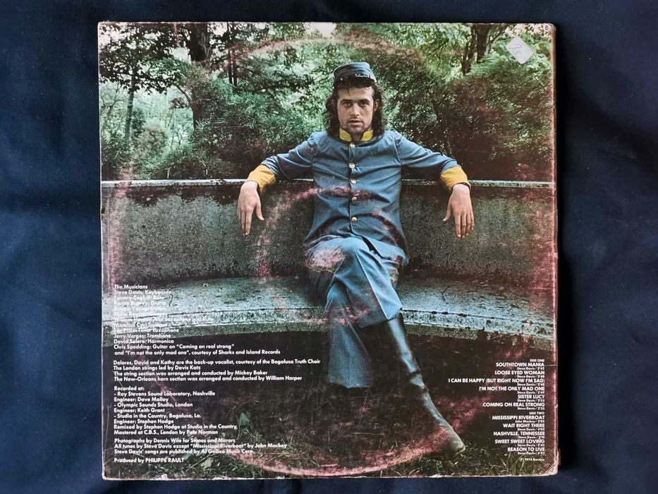 LP Steve Davis ‎– Double Measure / Double Pleasure (1974)