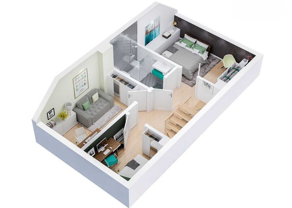 ENERGOOSZCZĘDNE mieszkanie 90m² z ogrodem - 25min. do centrum Gdańska